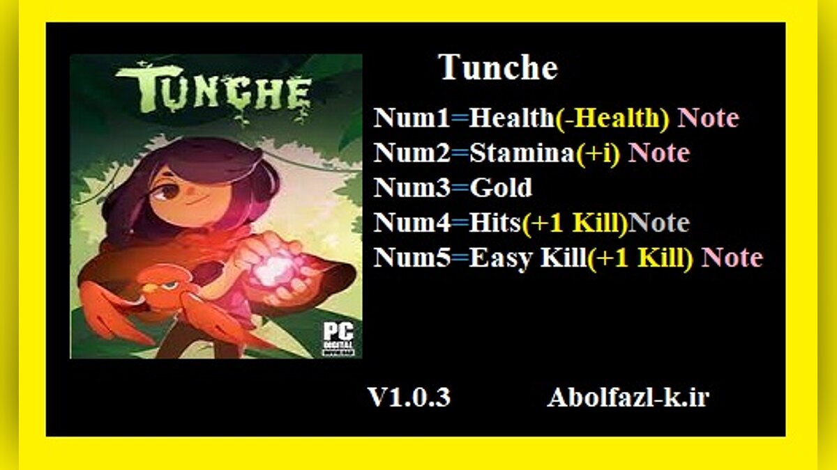 Tunche — Trainer (+5) [1.0.3]