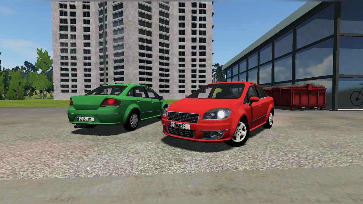 BeamNG.drive — Fiat Línea