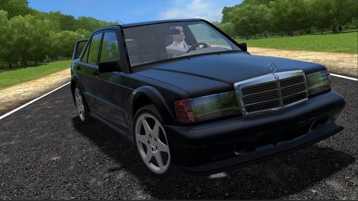 City Car Driving — Mercedes-Benz 190E 2.5