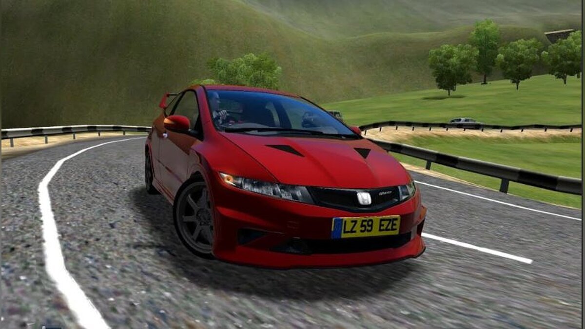 City Car Driving — Honda Civic TYPE R 2009