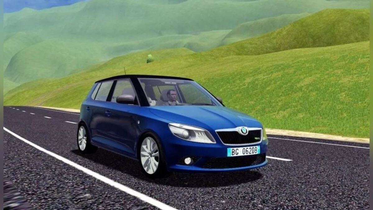 City Car Driving — Skoda Fabia RS 2010 Hatchback