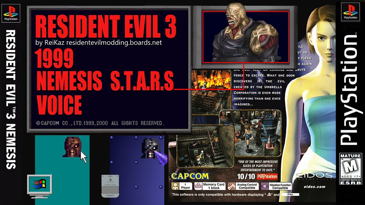 Resident Evil 3 — Original voice of Nemesis