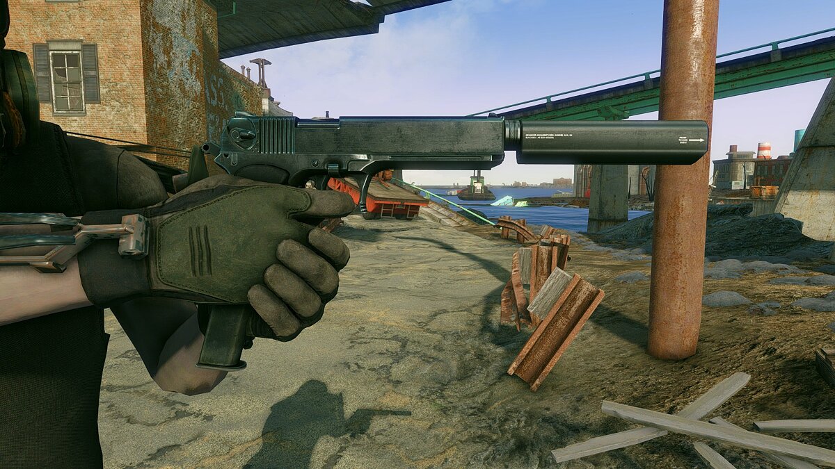 Fallout 4: Game of the Year Edition — Translation of the mod “OTS-33 Pistol”