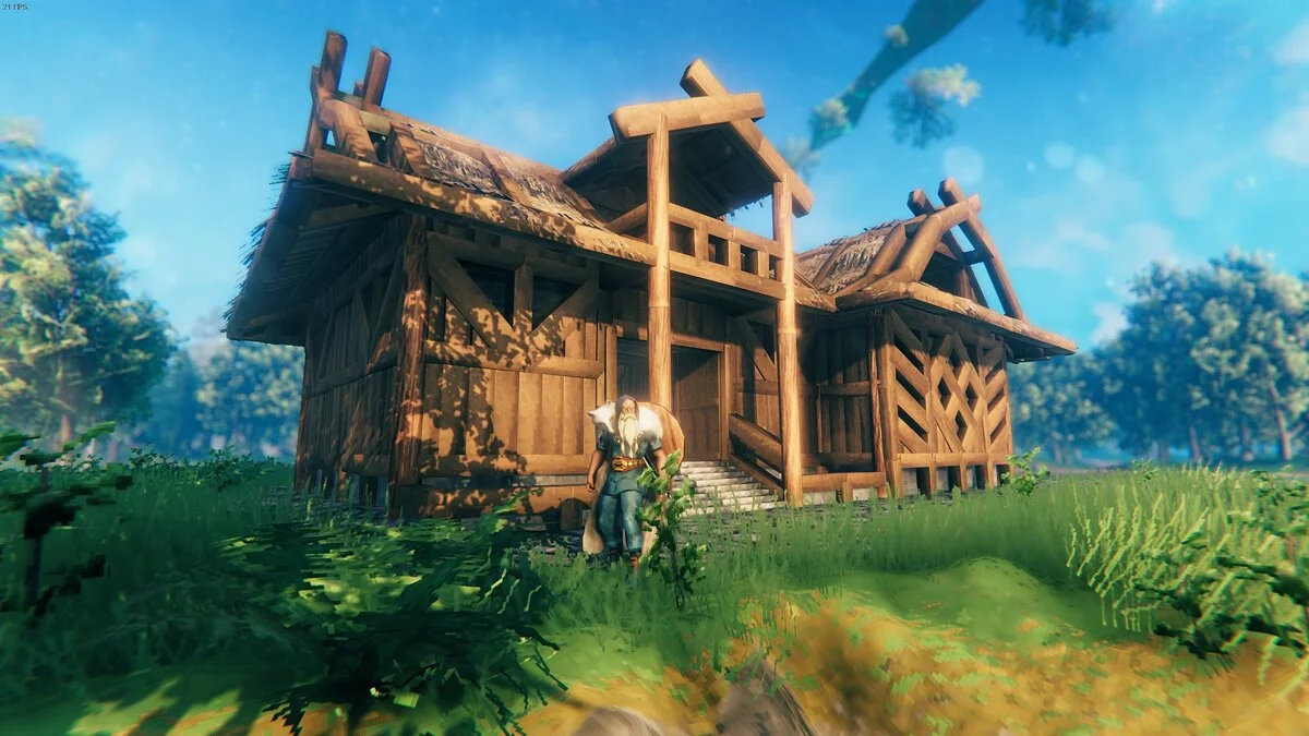 Valheim — Sturdy Viking House