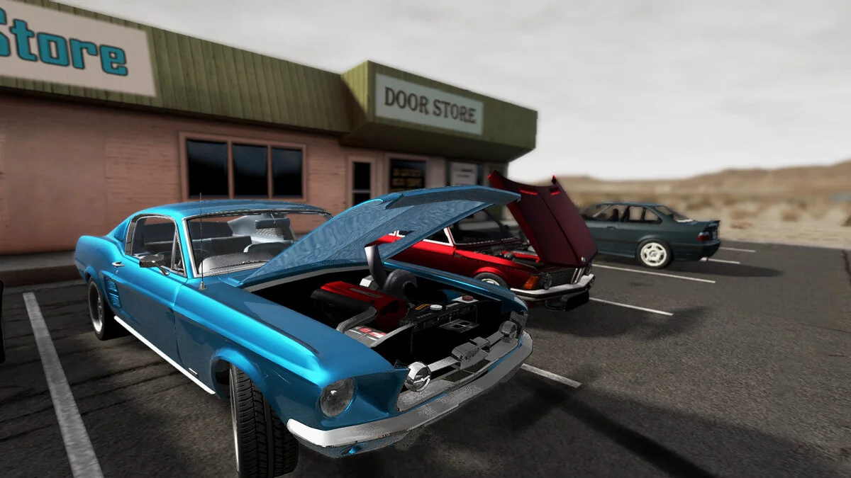 BeamNG.drive — Ford Mustang 67 RB 26 Swapped 1.0