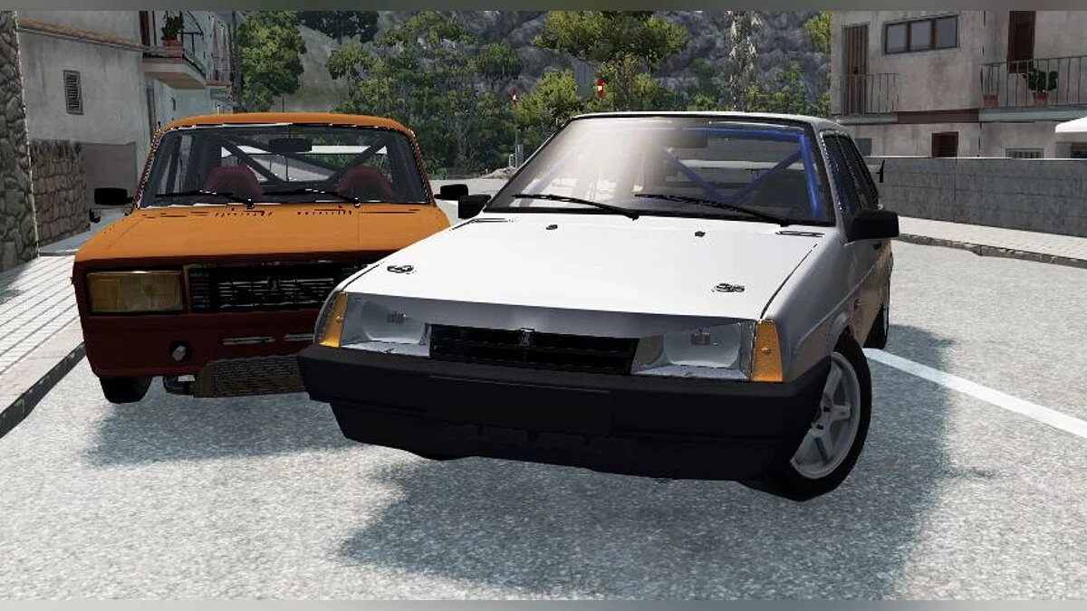 BeamNG.drive — ВАЗ 21099 3.0