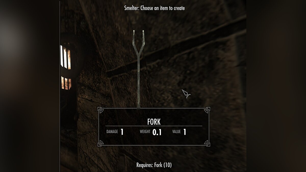 Elder Scrolls 5: Skyrim Special Edition — Weapon - Cutlery