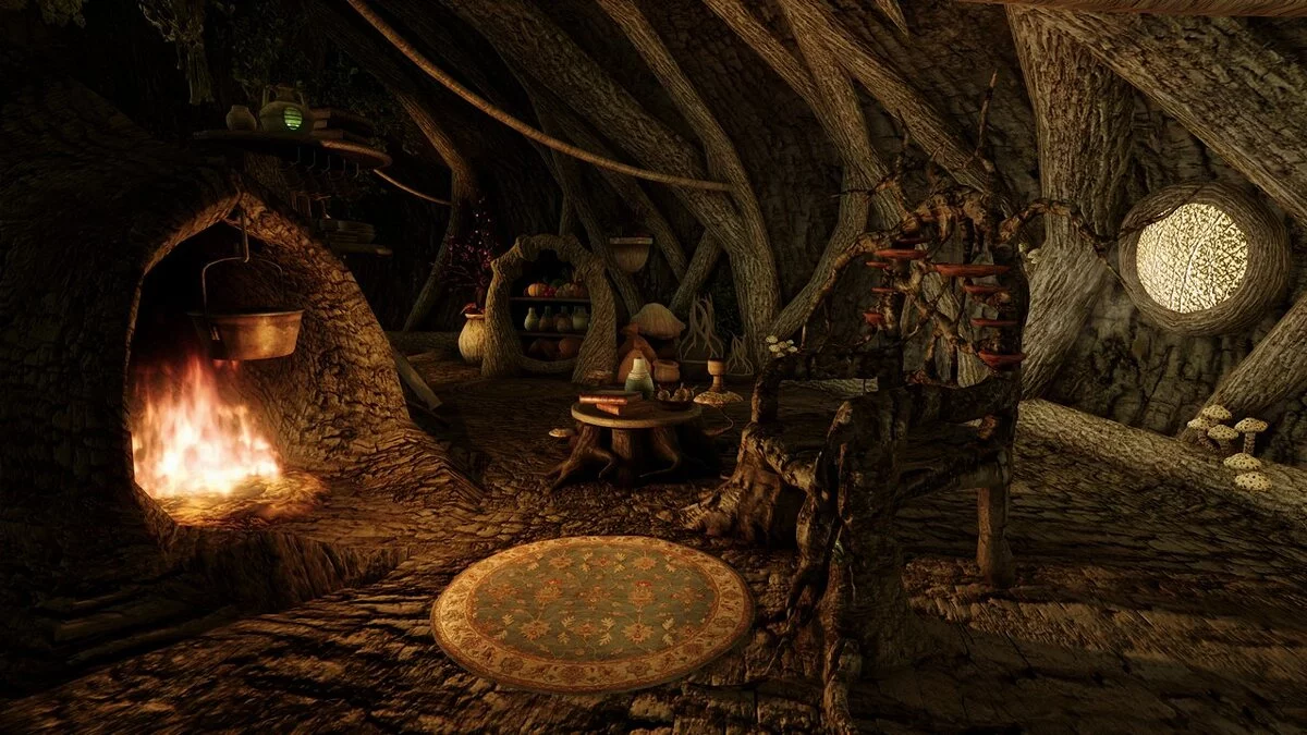 Elder Scrolls 5: Skyrim Special Edition — Миландриэль - небольшой кусочек Валенвуда