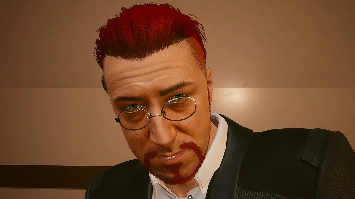 Cyberpunk 2077 — Варианты прически Андерса Хеллмана