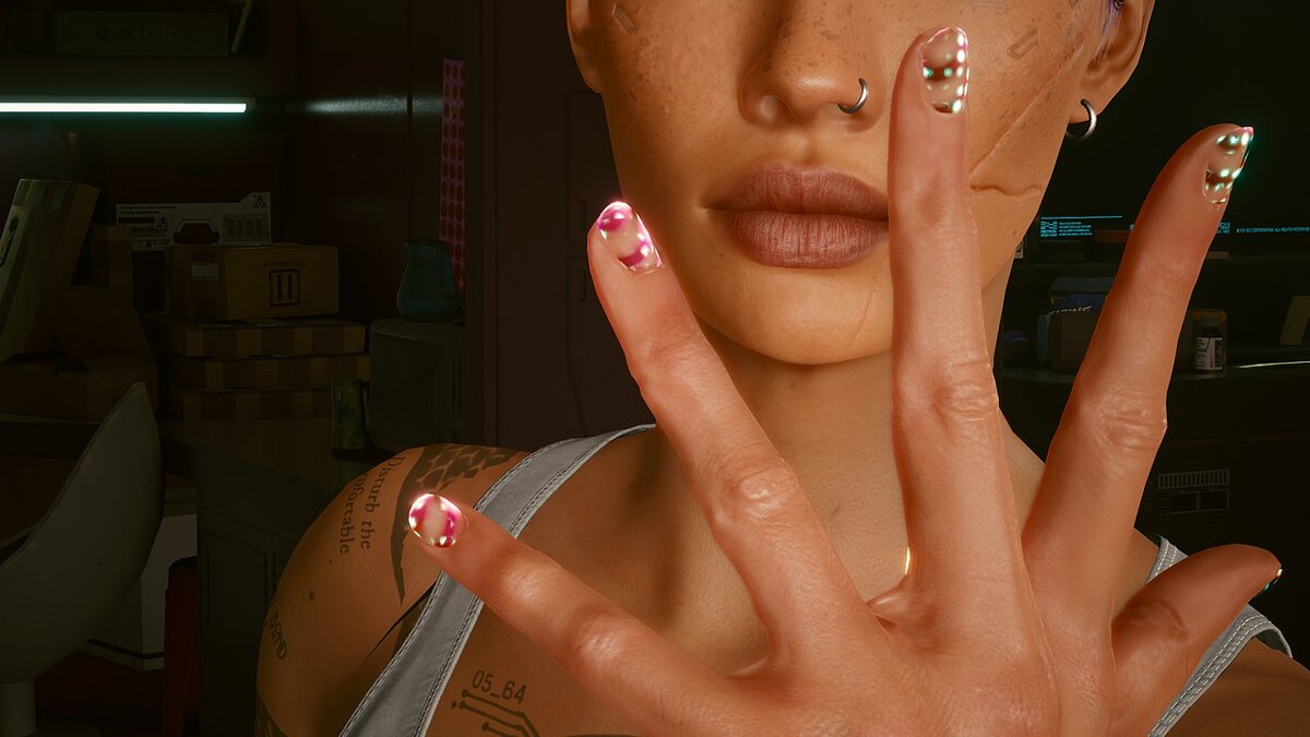 Cyberpunk 2077 — Gorilla nails