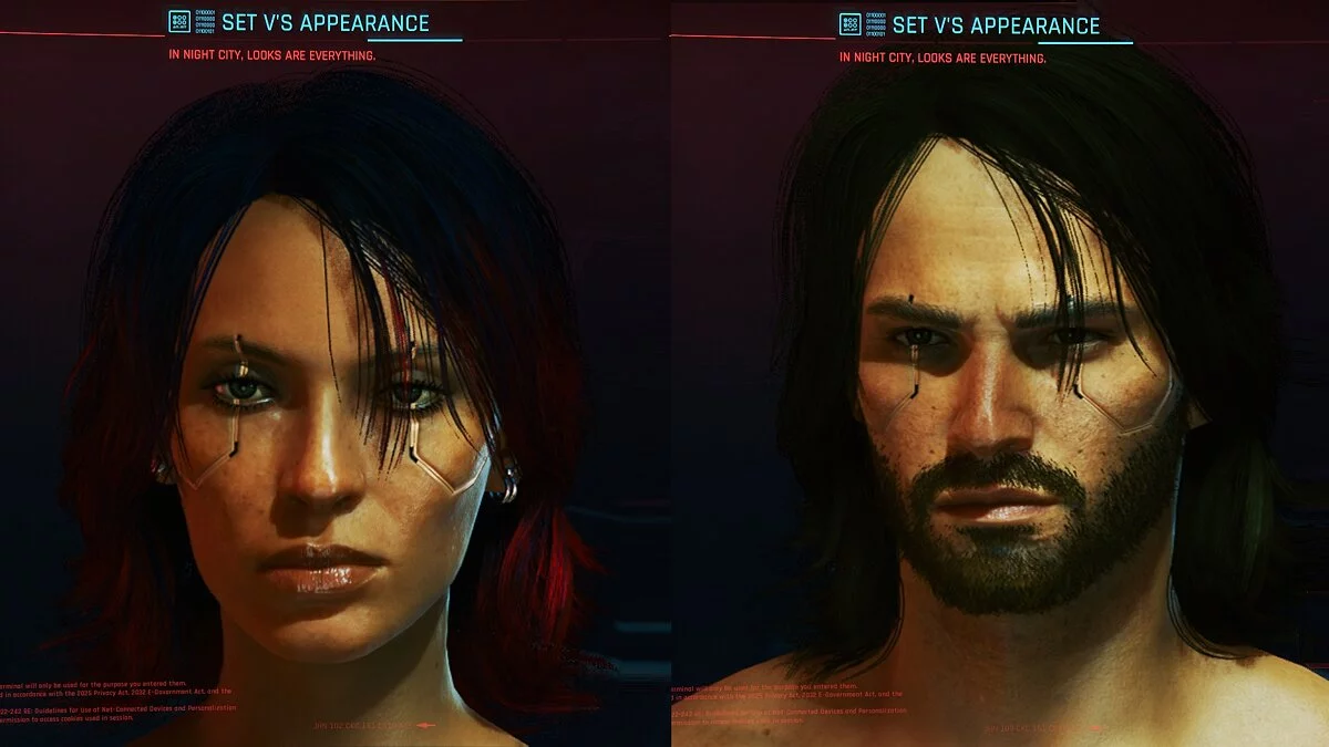 Cyberpunk 2077 — Hairstyle like Johnny's