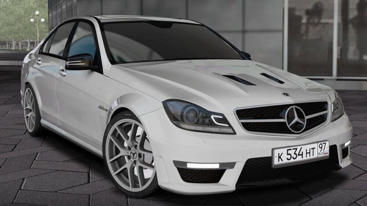 City Car Driving — Mercedes-Benz c63 amg w204