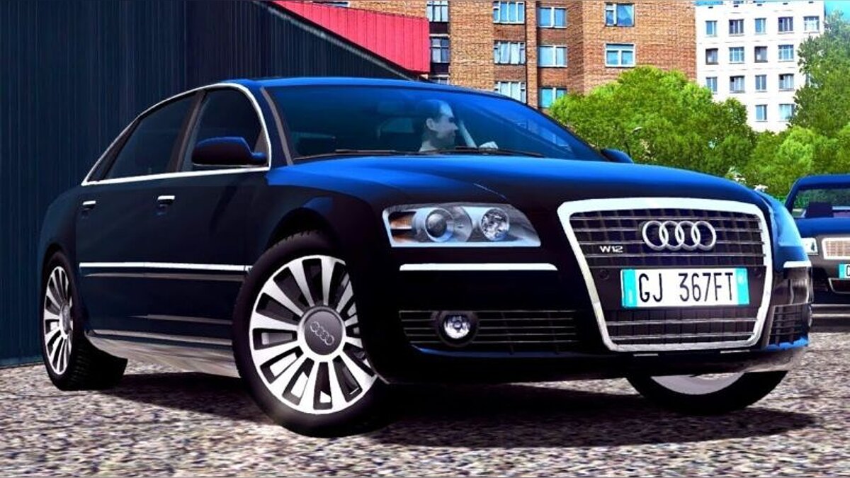 City Car Driving — Audi A8 D3 6.0 Long quattro