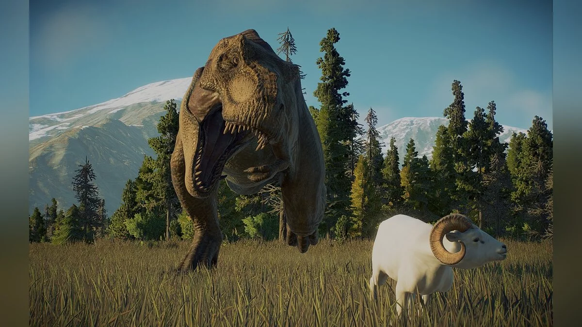 Jurassic World Evolution 2 — Жива коза