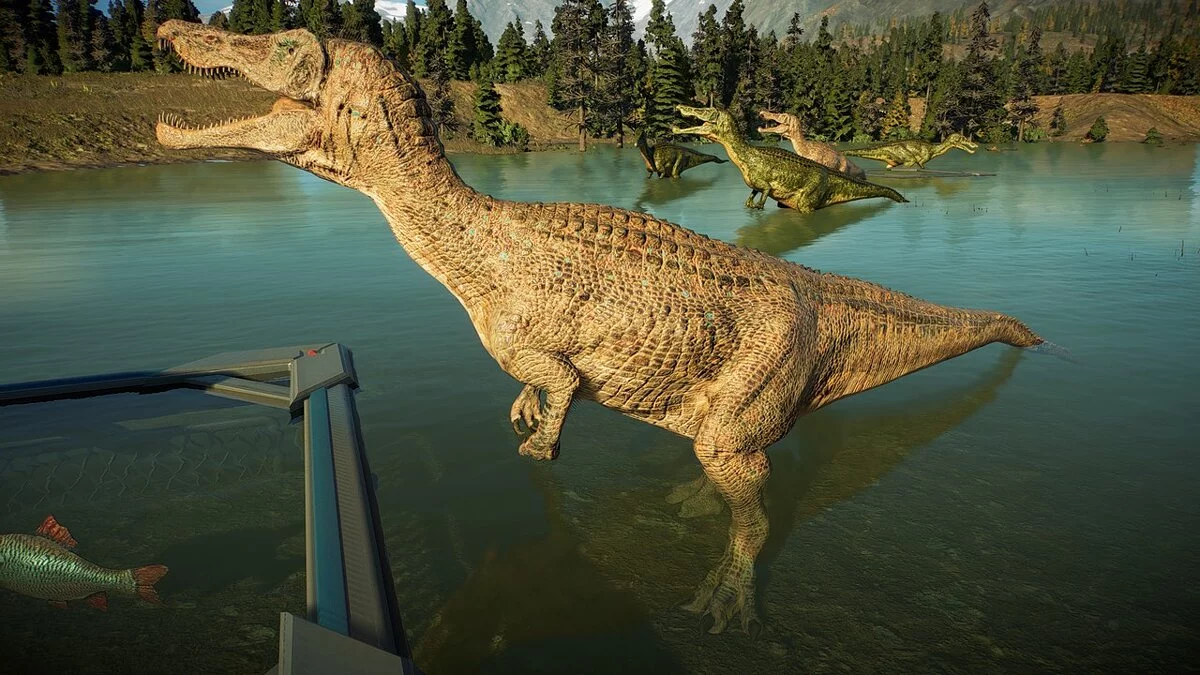 Jurassic World Evolution 2 — Покращений баріонікс