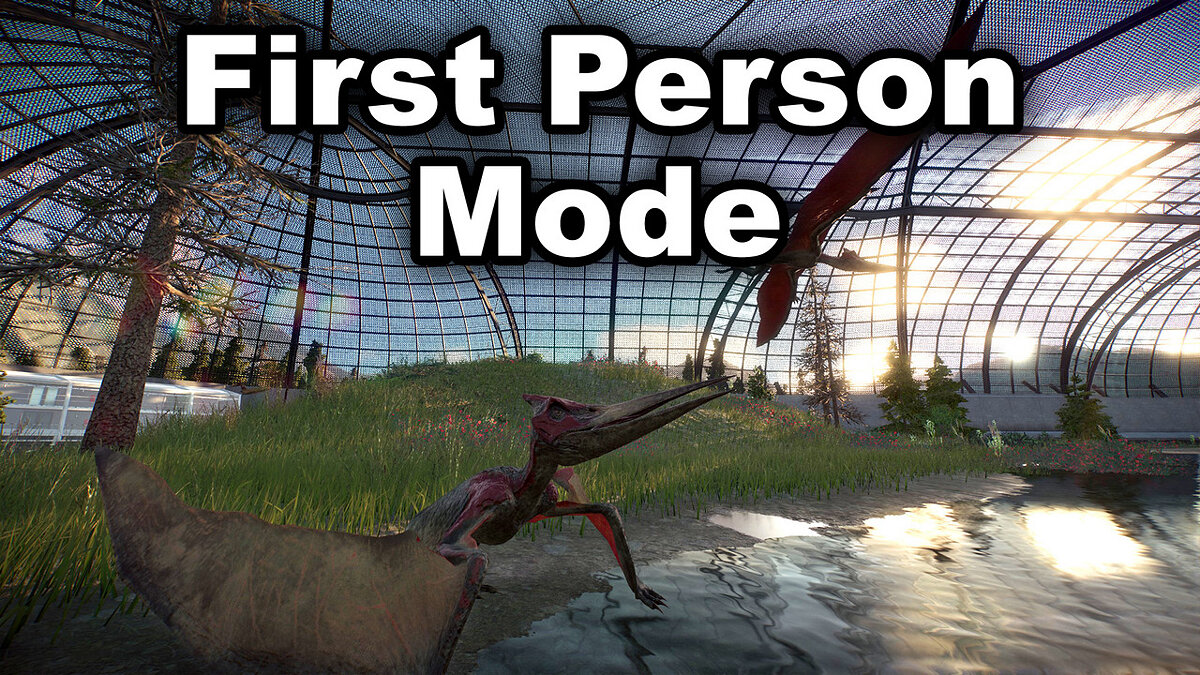 Jurassic World Evolution 2 — First person mode