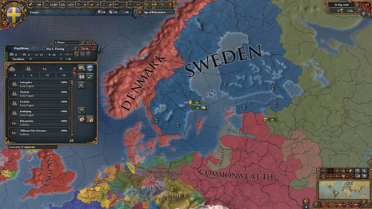 Europa Universalis 4 — Table for Cheat Engine [1.32.0.0]