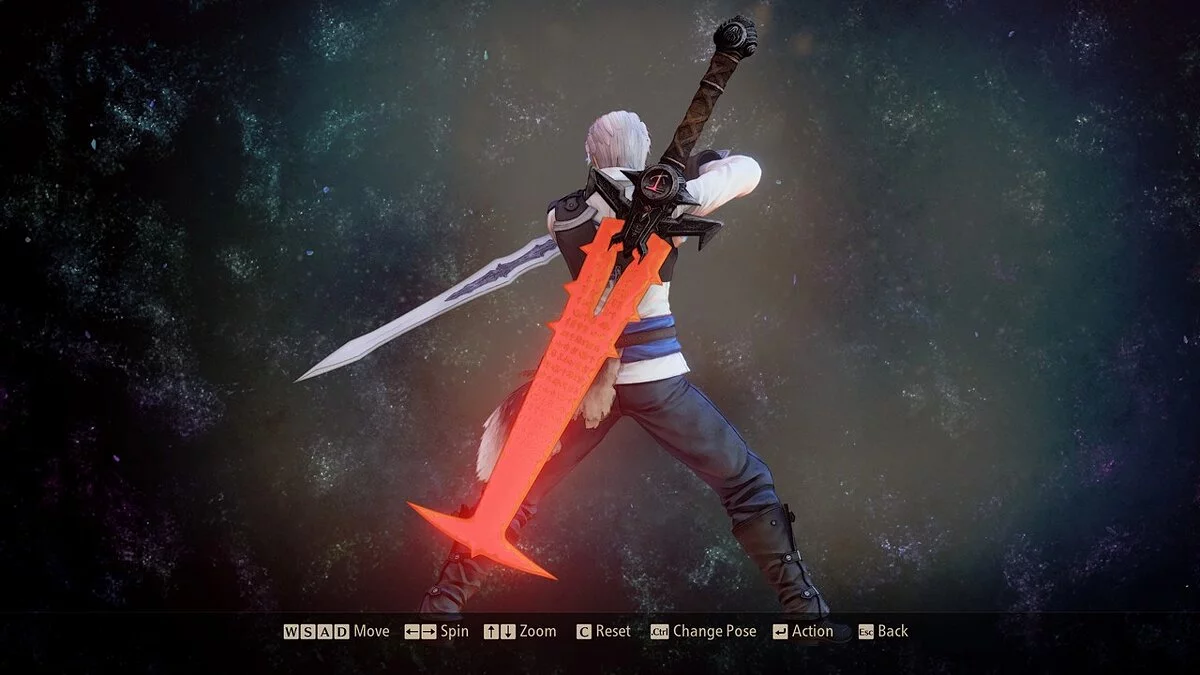 Tales of Arise — Sword from the game DOOM