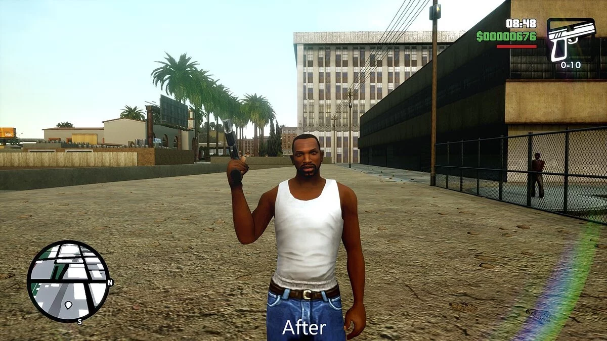 GTA: The Trilogy – The Definitive Edition — Clean shade for San Andreas