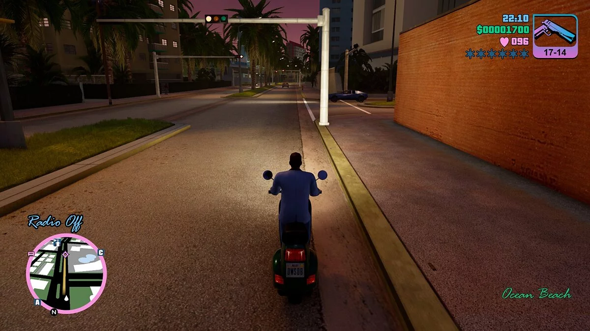 GTA: The Trilogy – The Definitive Edition — Classic radar for GTA Vice City