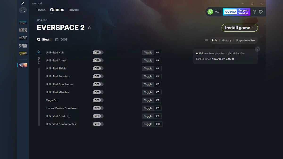 Everspace 2 — Трейнер (+10) від 16.11.2021 [WeMod]