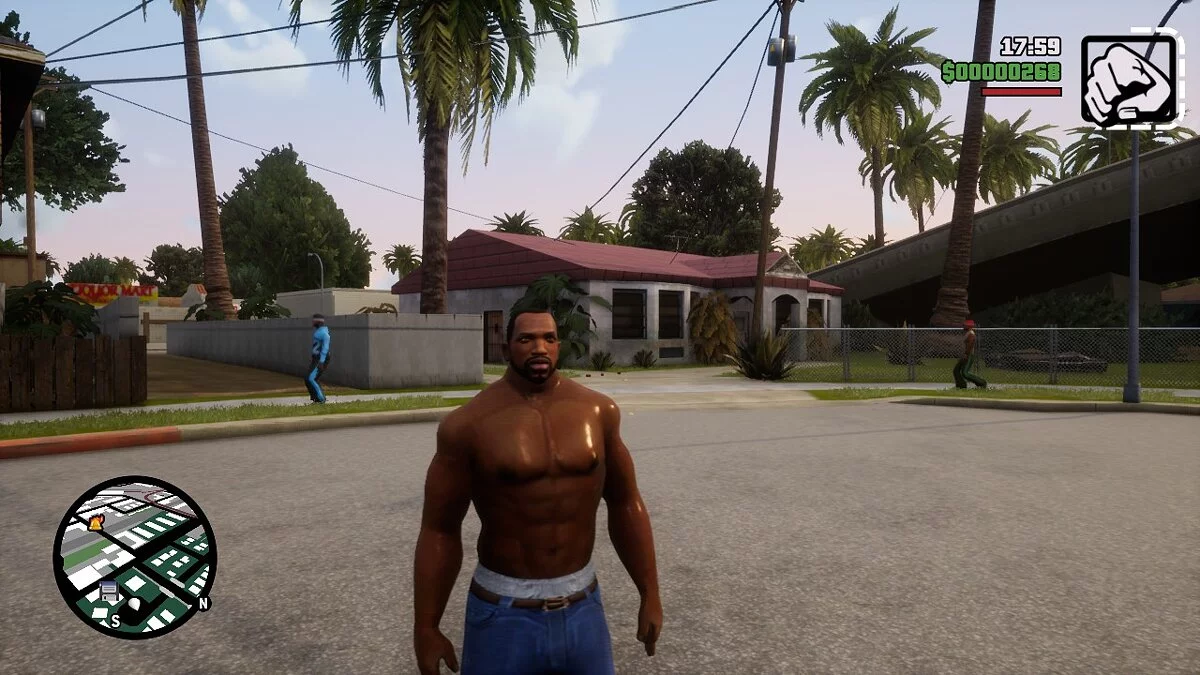 GTA: The Trilogy – The Definitive Edition — Поліпшена текстура торсу