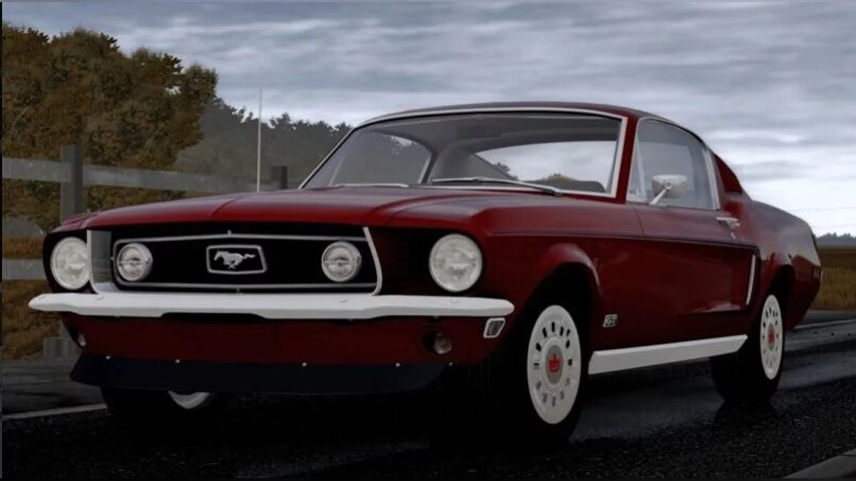 City Car Driving — Ford Mustang 2+2 Fastbusk 1968