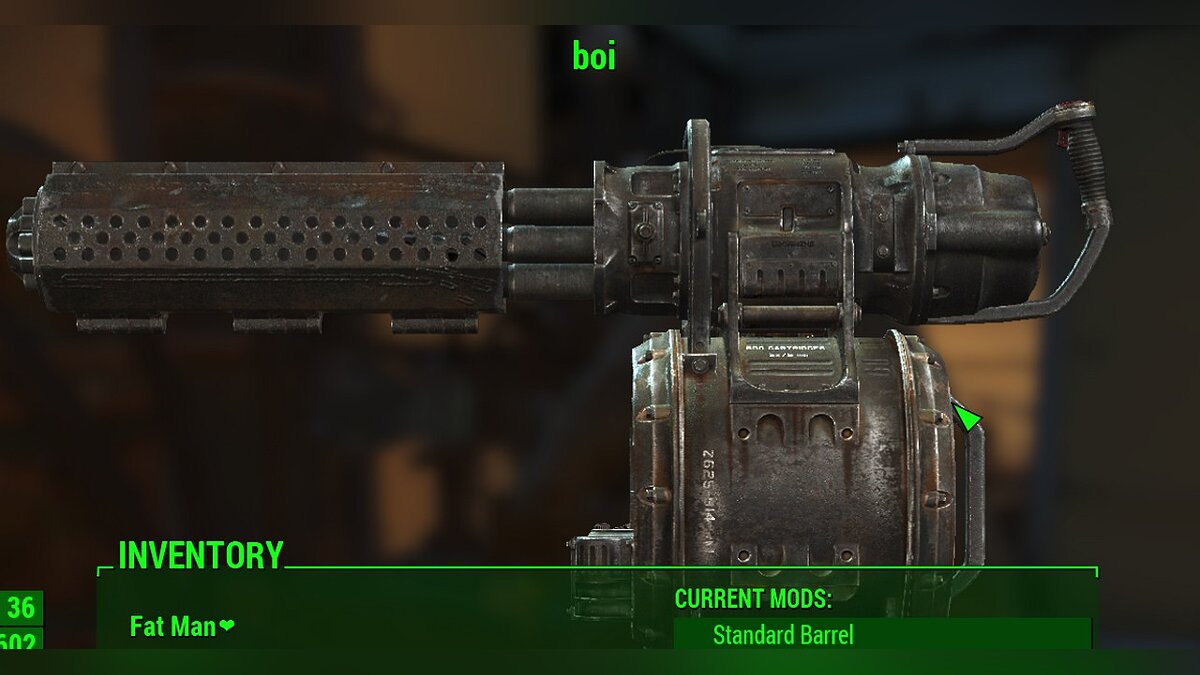 Fallout 4: Game of the Year Edition — Minigun Heat Shield