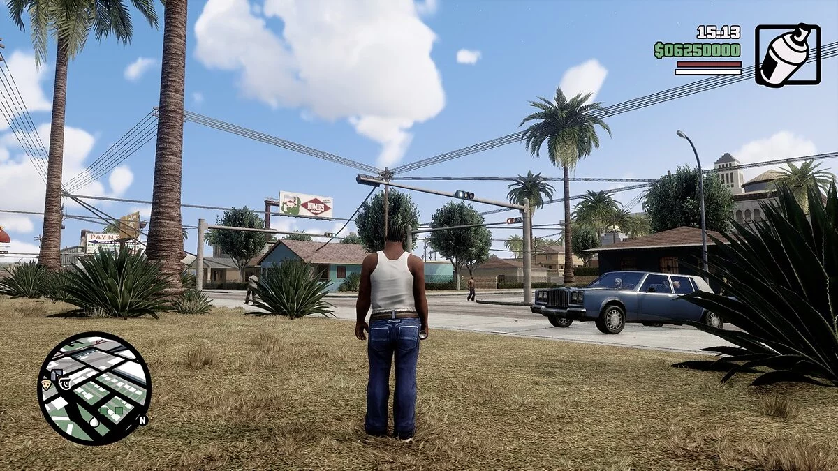 GTA: The Trilogy – The Definitive Edition — Gráficos naturales: procesamiento de texturas