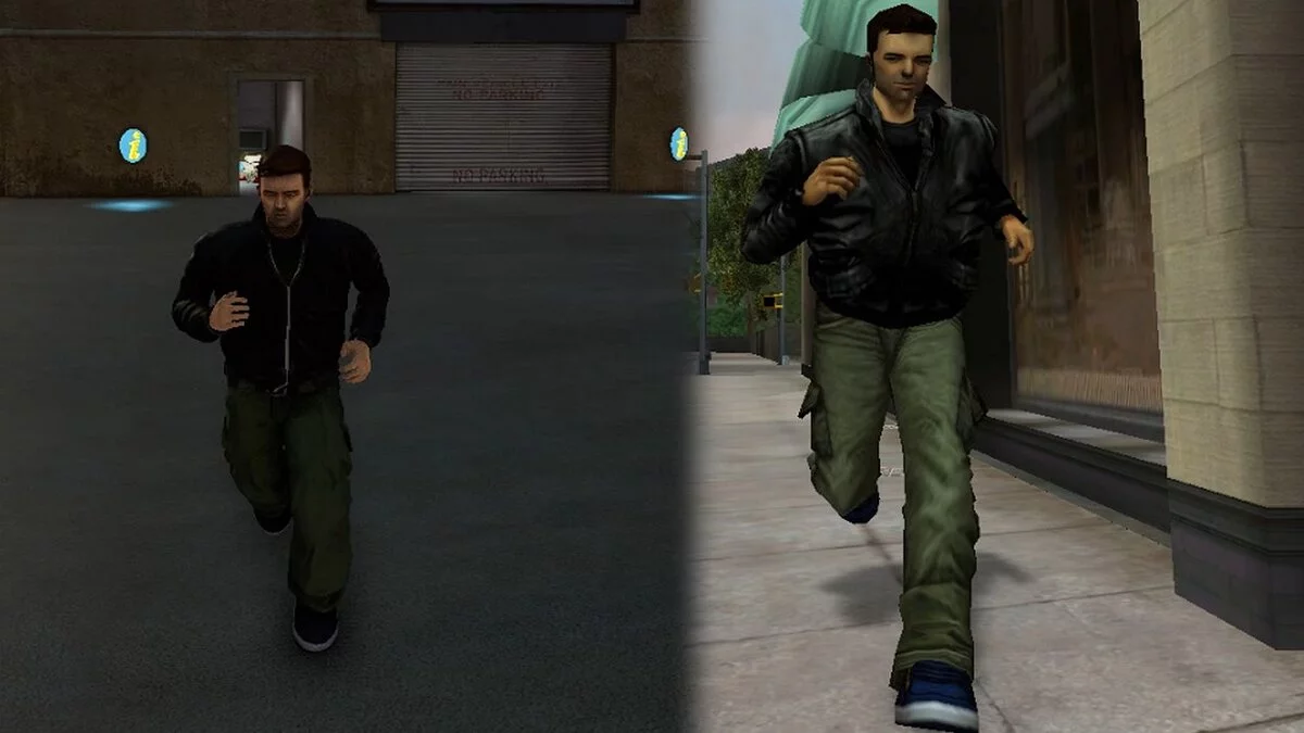 GTA: The Trilogy – The Definitive Edition — Animation how on PS2