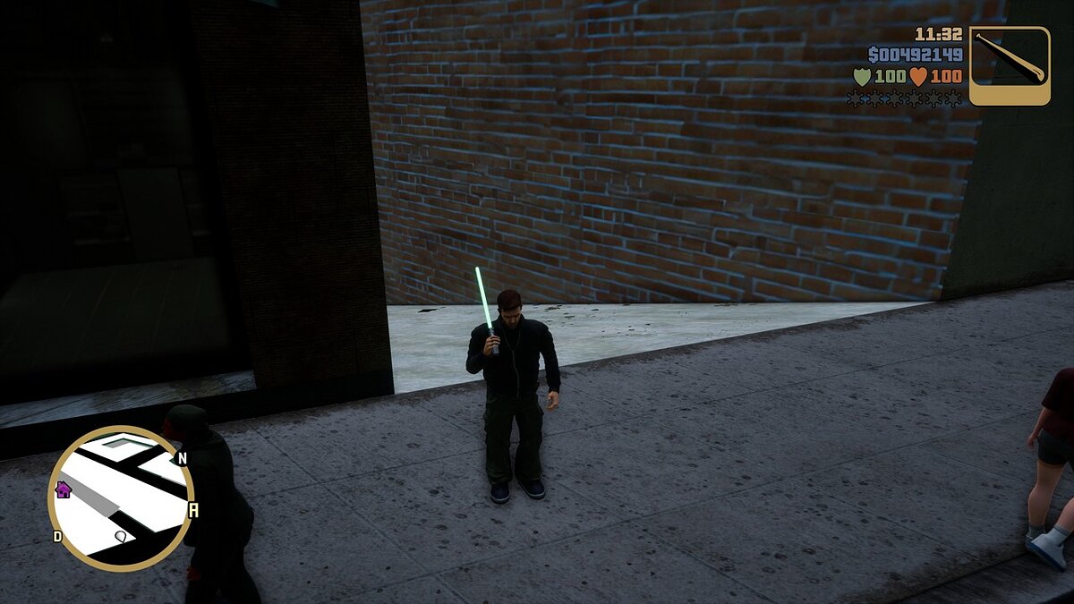 GTA: The Trilogy – The Definitive Edition — Lightsaber