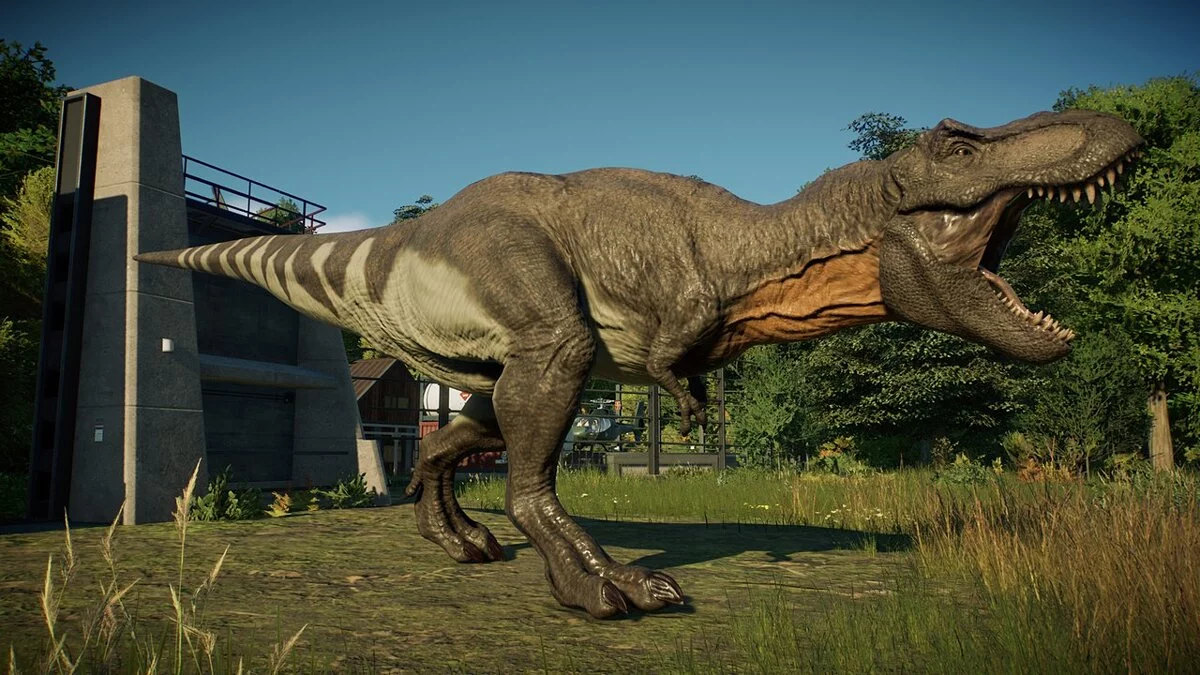 Jurassic World Evolution 2 — Libro para colorear T-Rex en Caminando con Dinosaurios