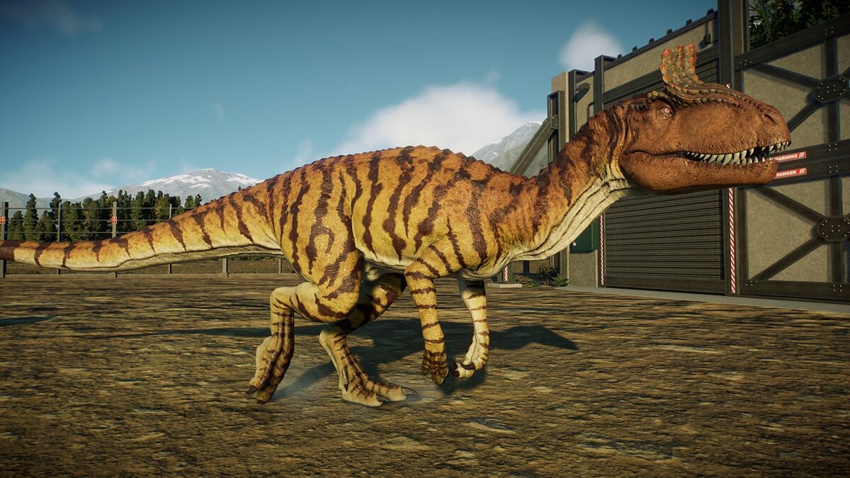 Jurassic World Evolution 2 — Striped cryo skin