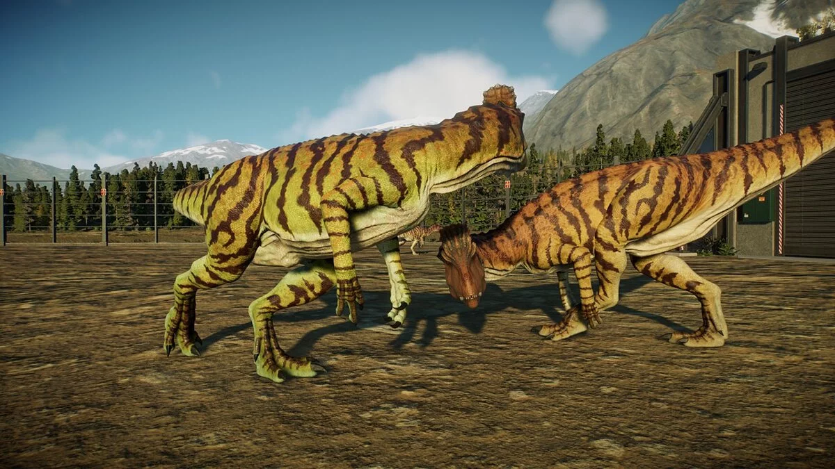 Jurassic World Evolution 2 — Полосатая крио-кожа