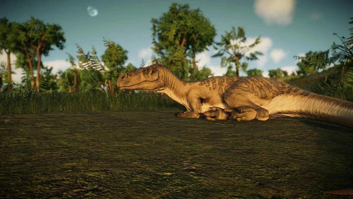 Jurassic World Evolution 2 — Editando el modelo de Megalosaurus