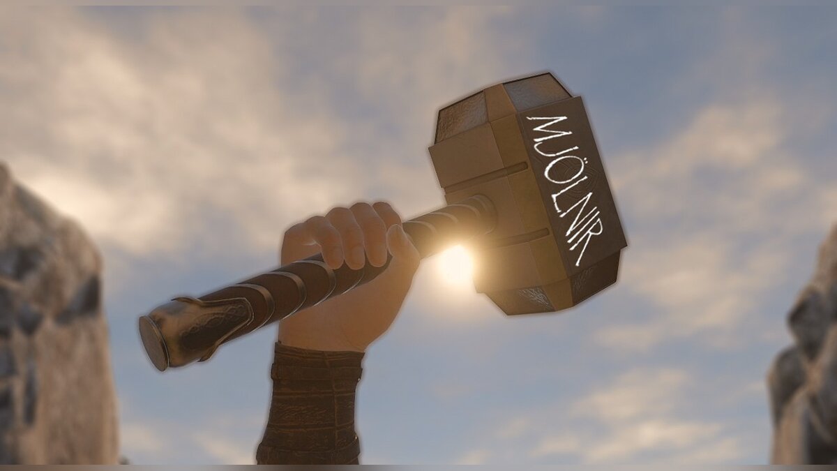 Blade and Sorcery — Mjolnir from the game Marvel Avengers