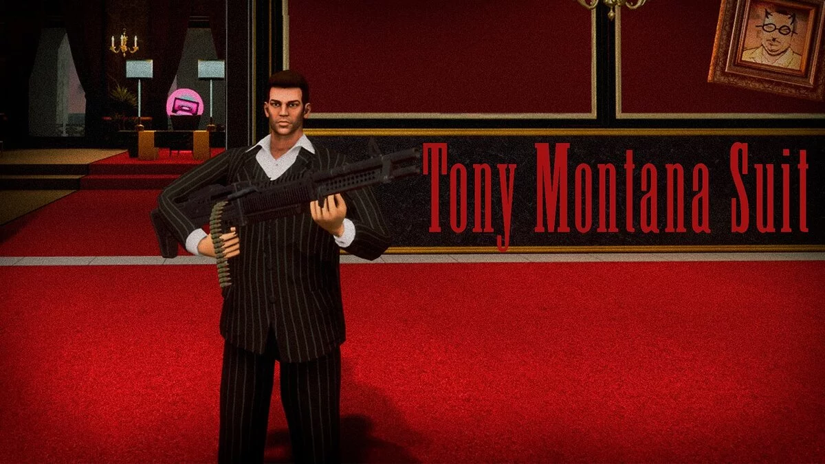 GTA: The Trilogy – The Definitive Edition — Tony Montana costume for Tommy