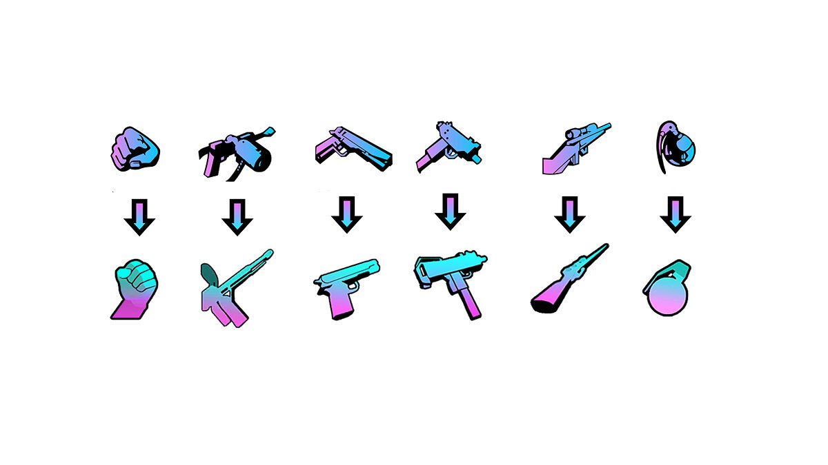 GTA: The Trilogy – The Definitive Edition — Fixing weapon icons in Vice City