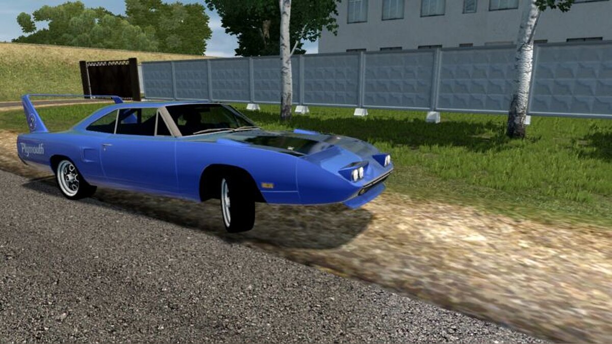 City Car Driving — Plymouth Superbird 450