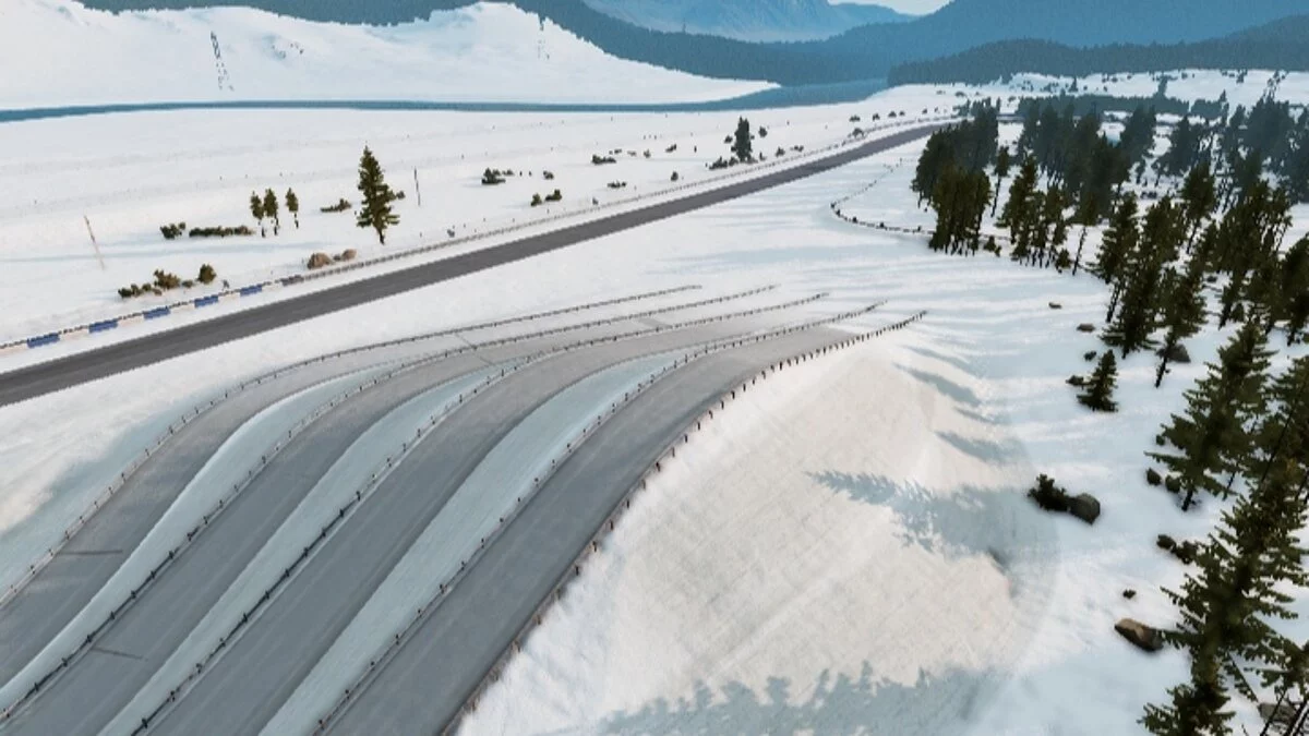 BeamNG.drive — Automation Test Track (Winter)