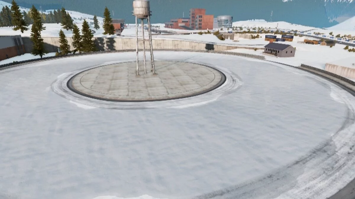 BeamNG.drive — Automation Test Track (Winter)
