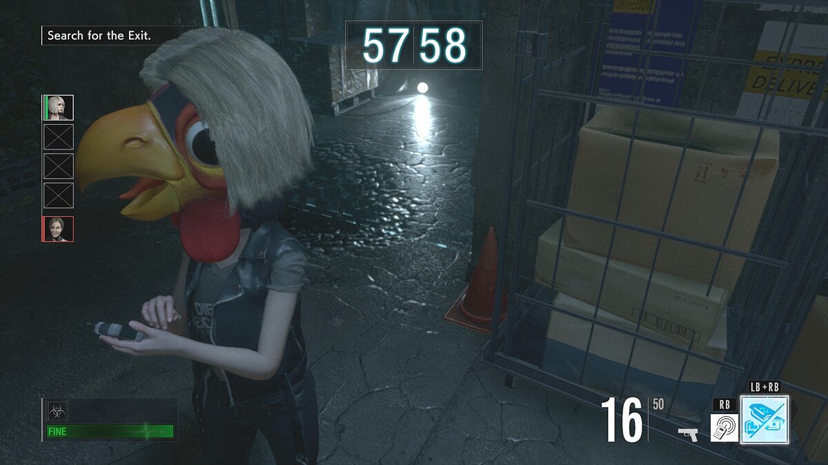 Resident Evil: Resistance — Surviving chickens