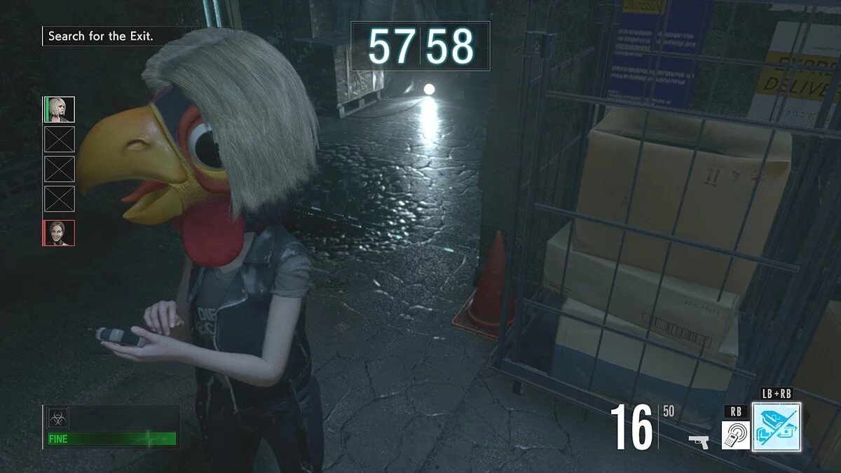 Resident Evil: Resistance — Surviving chickens