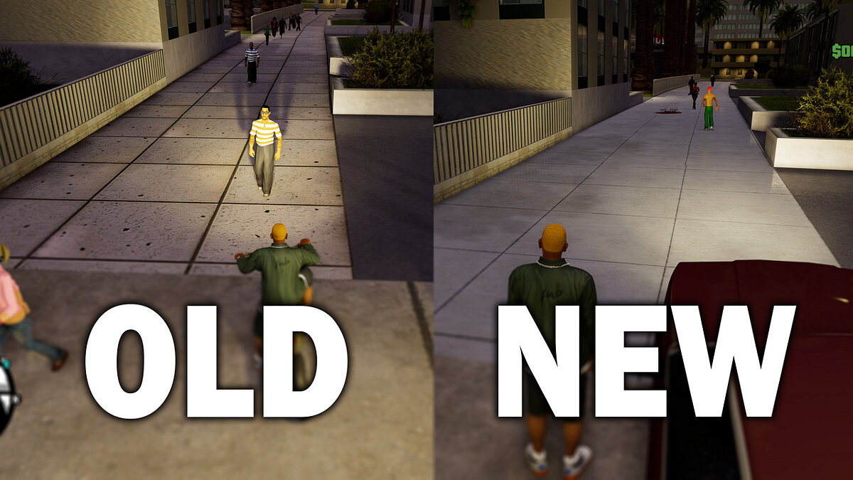 GTA: The Trilogy – The Definitive Edition — New textures in HD