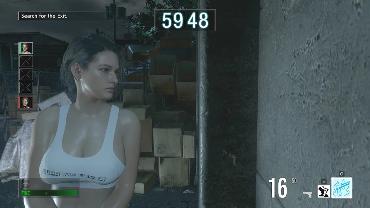 Resident Evil: Resistance — Curvy athletic Jill