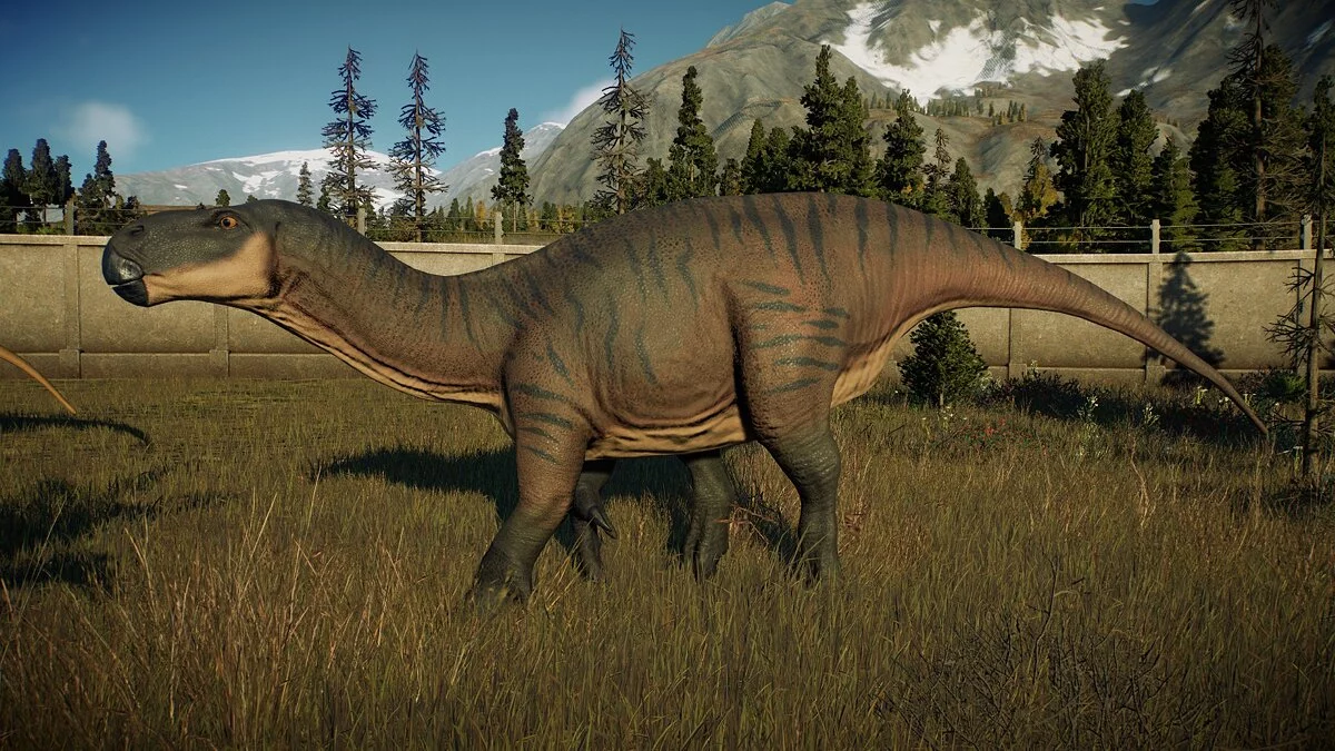 Jurassic World Evolution 2 — More accurate Iguanodon