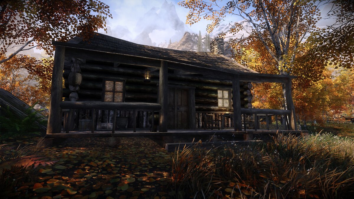 Elder Scrolls 5: Skyrim Special Edition — Log cabin in the Rift