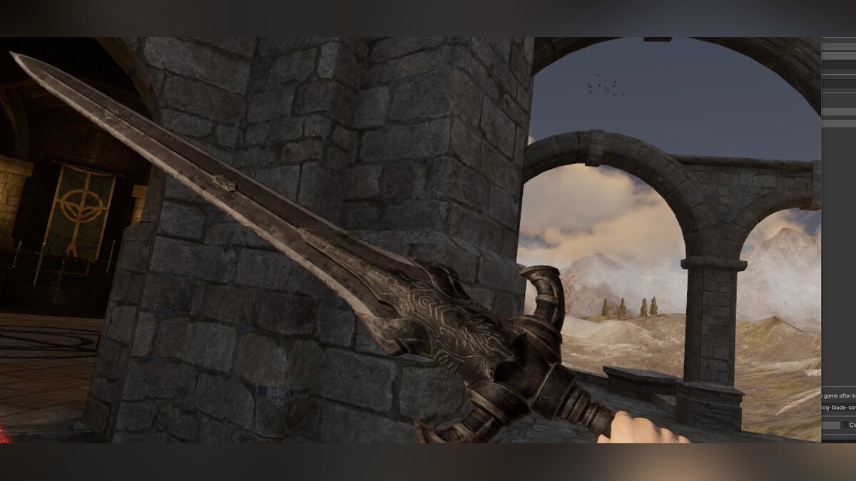 Blade and Sorcery — Greatsword of Artorias from the game Dark Souls