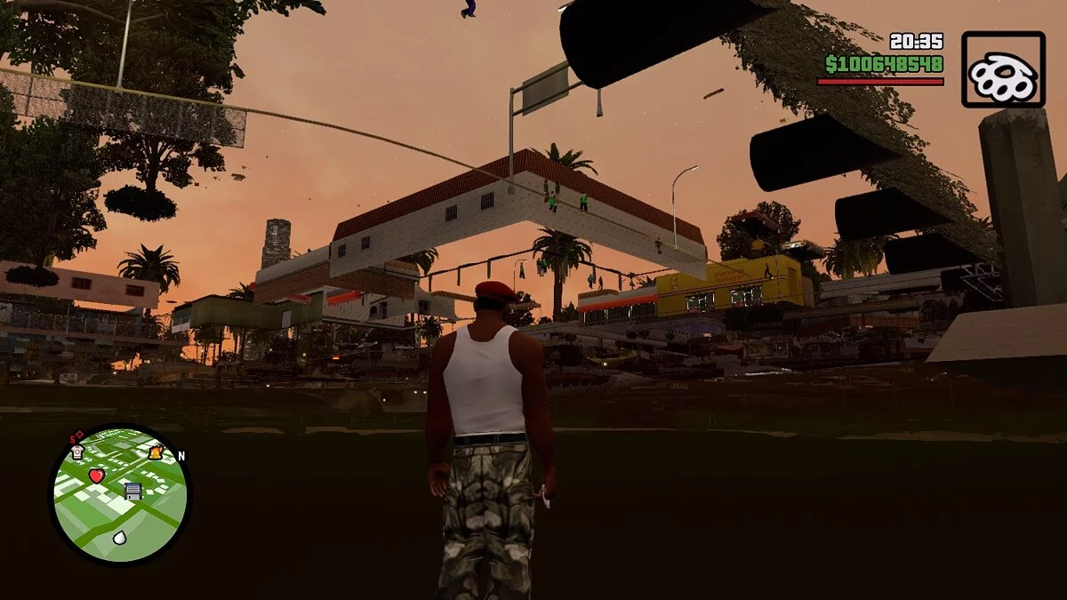 GTA: The Trilogy – The Definitive Edition — Noclip for "San Andreas"