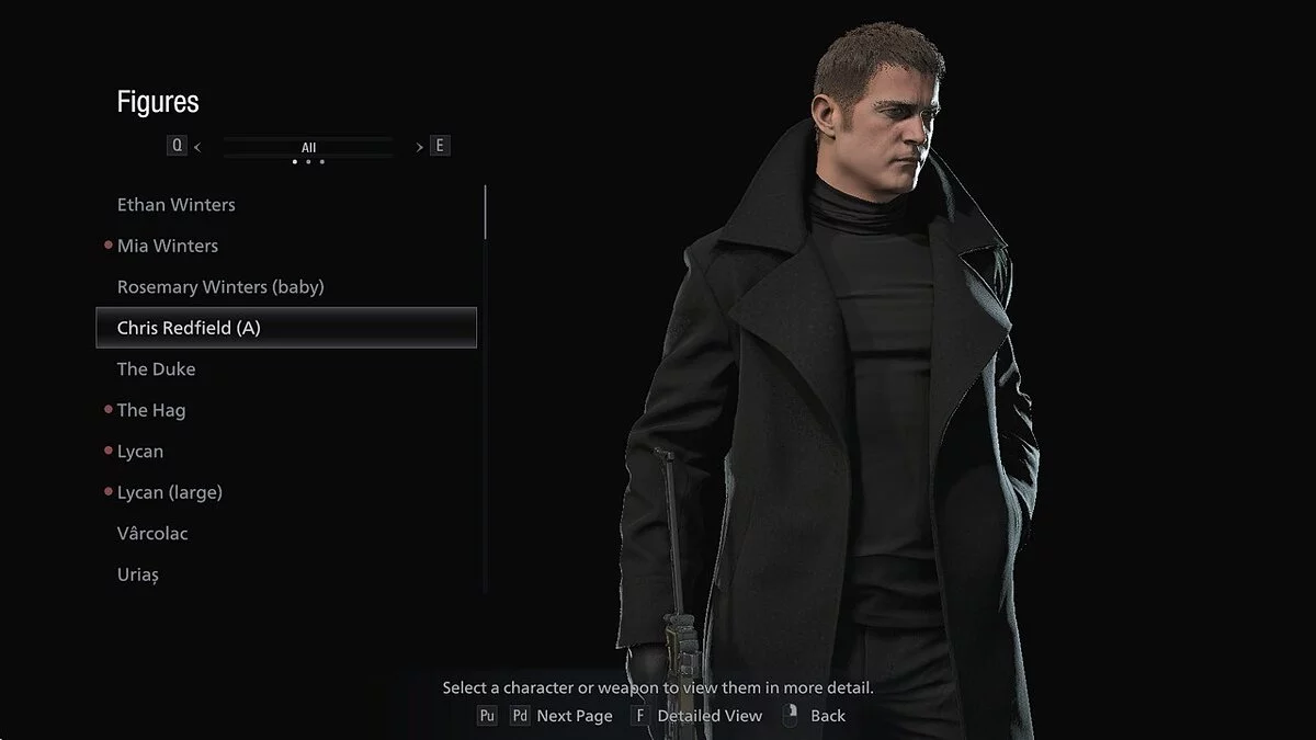 Resident Evil Village — Молодий Кріс Редфілд (без бороди)